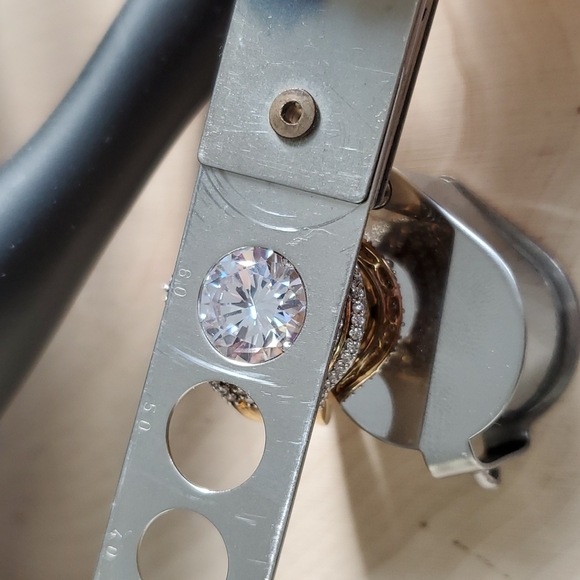 Watch Video / Sterling Silver 925 Opulent Cocktail 6-7 cttw Solitaire Ring - Picture 7 of 10